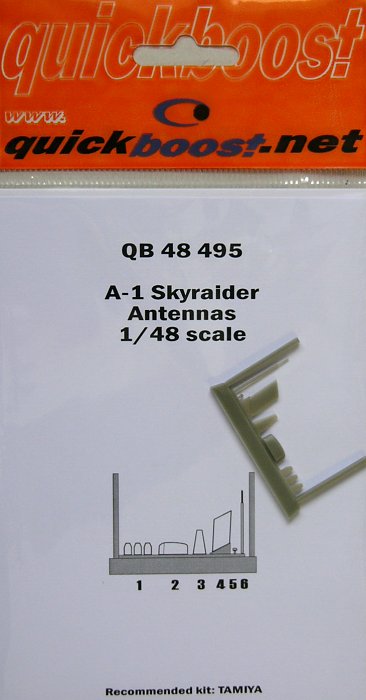 1/48 A-1 Skyraider antennas (TAM)