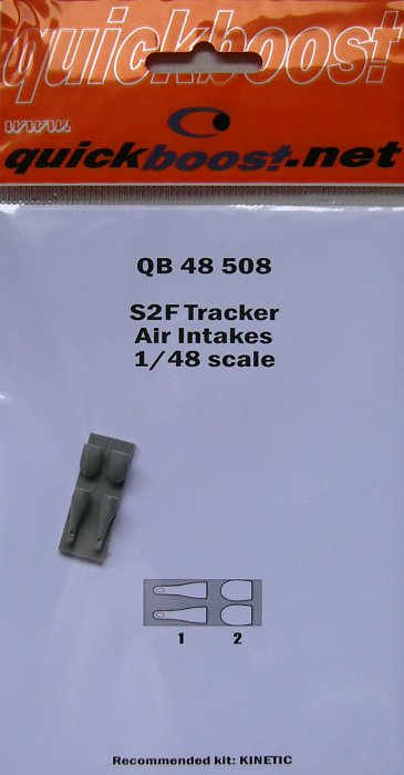 1/48 S2F Tracker air intakes (KIN)