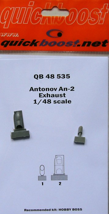 1/48 Antonov An-2 exhaust (HOBBYB)