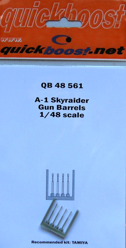 1/48 A-1 Skyraider gun barrels (TAM)