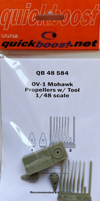 1/48 OV-1 Mohawk propellers w/tool (RDN)