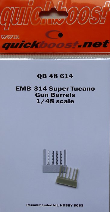 1/48 EMB-314 Super Tucano gun barrels (HOBBYB)