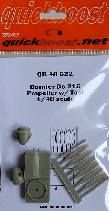 1/48 Dornier Do 215 propeller w/tool (ICM)