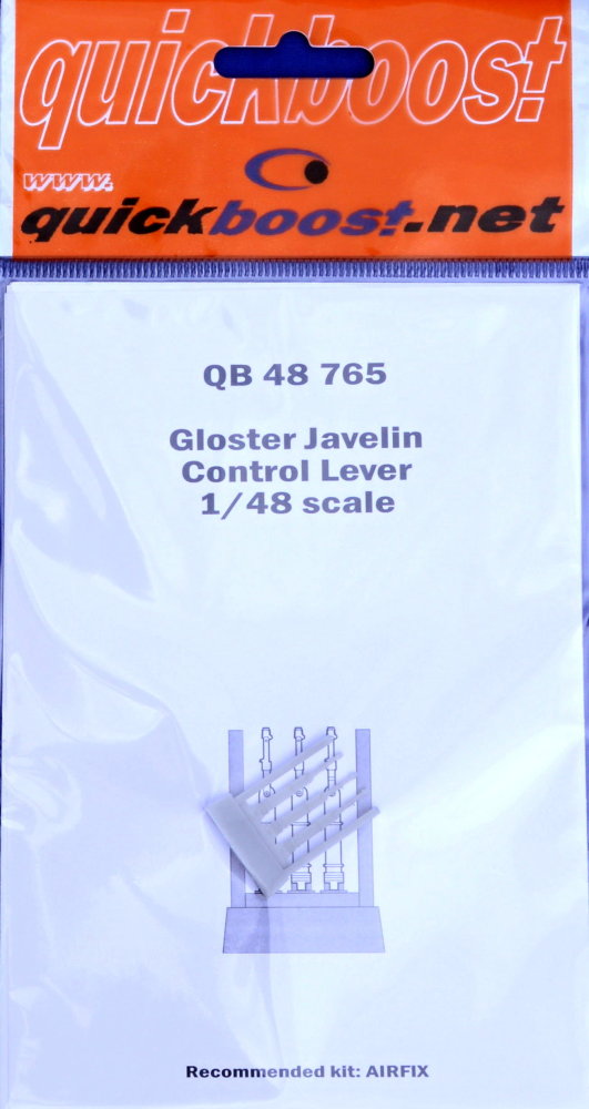 1/48 Gloster Javelin control lever (AIRFIX)