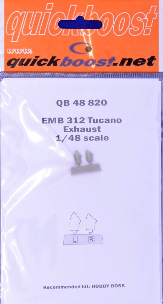 1/48 EMB 312 Tucano exhaust (HOBBYB)