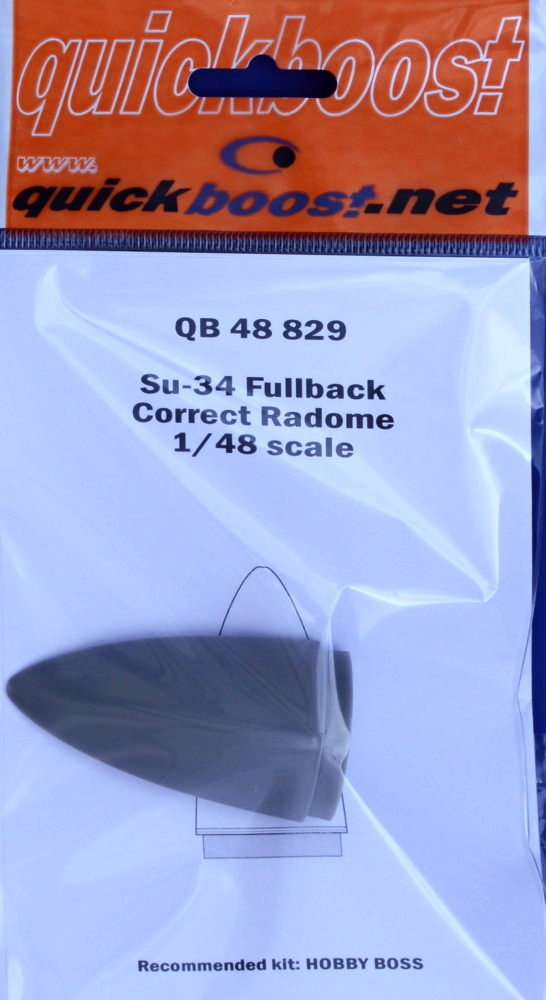 1/48 Su-34 fullback correct radome (HOBBYB)