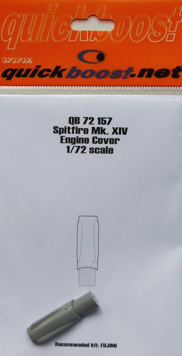 1/72 Spitfire Mk. XIV engine cover  (FUJI)