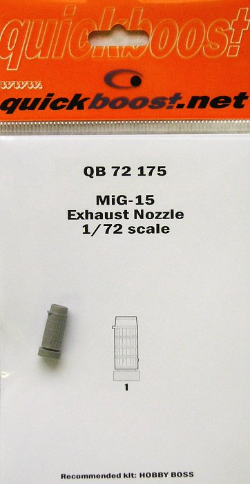 1/72 MiG-15 exhaust nozzle  (HOBBYB)