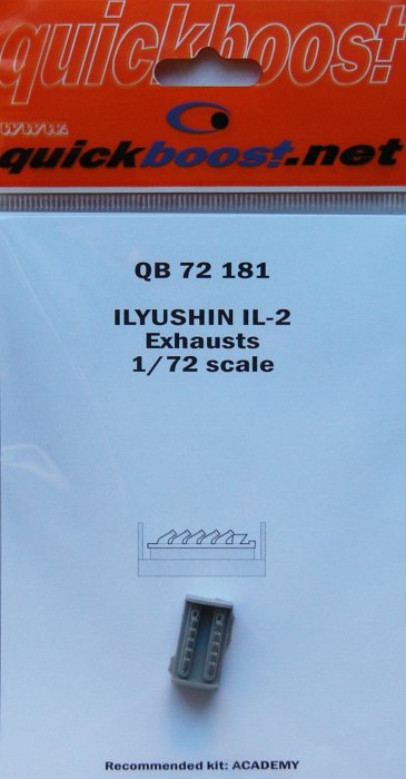 1/72 ILYUSHIN IL-2 exhausts   (ACAD)