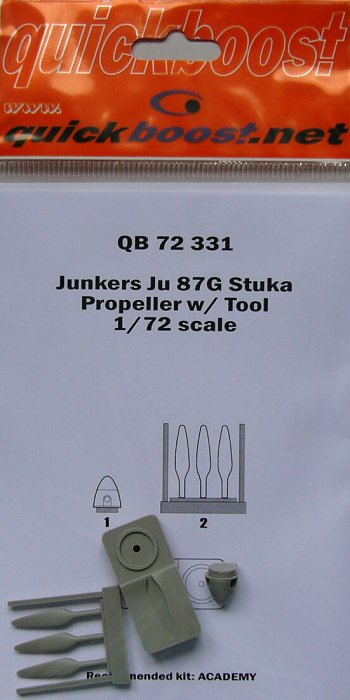 1/72 Ju-87G Stuka propeller  (ACAD)