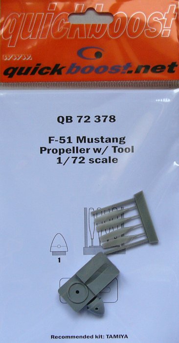 1/72 F-51 Mustang propeller w/tool (TAM)