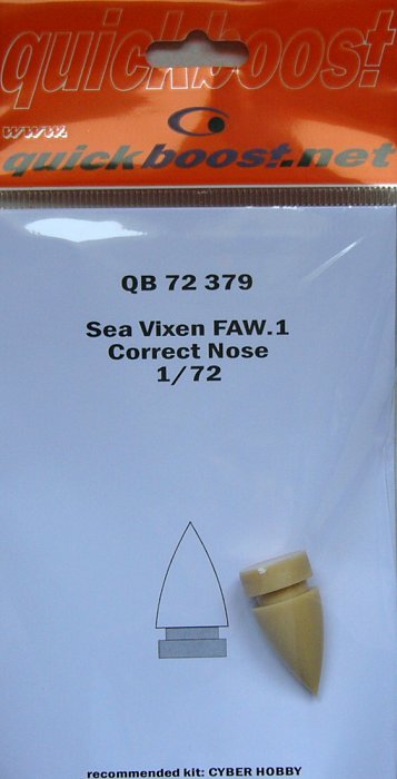 1/72 Sea Vixen FAW.1 correct nose (CYBERH)