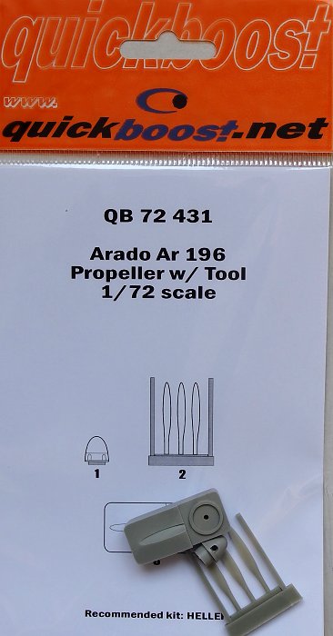 1/72 Arado Ar 196 propeller w/tool (HELL) 