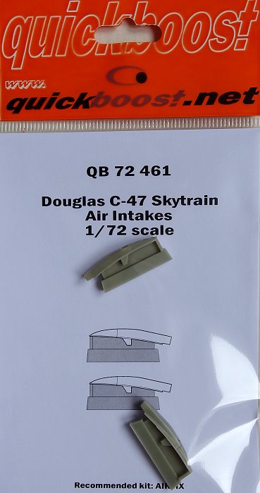 1/72 Douglas C-47 Skytrain air intakes (AIRF)