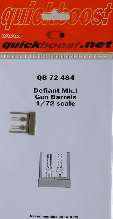 1/72 Defiant Mk.I gun barrels (AIRF)