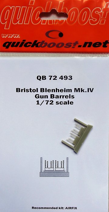 1/72 Bristol Blenheim Mk.IV gun barrels (AIRF)