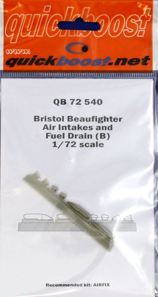 1/72 Bristol Beaufighter air intakes&fuel drain(B)