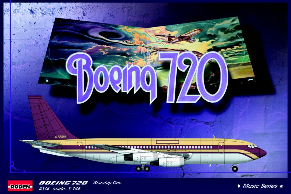 1/144 Boeing 720 Starship One