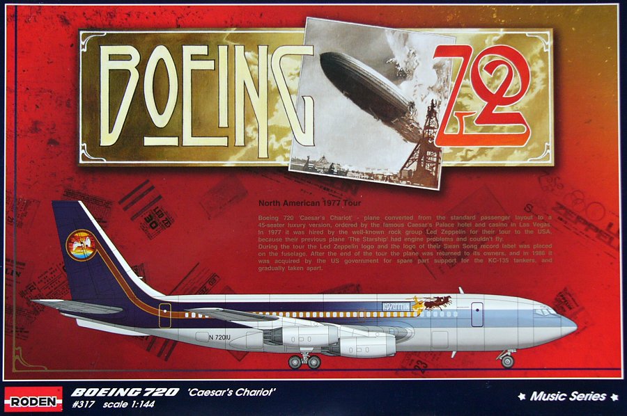 1/144 Boeing 720 'Caesar's Chariot'