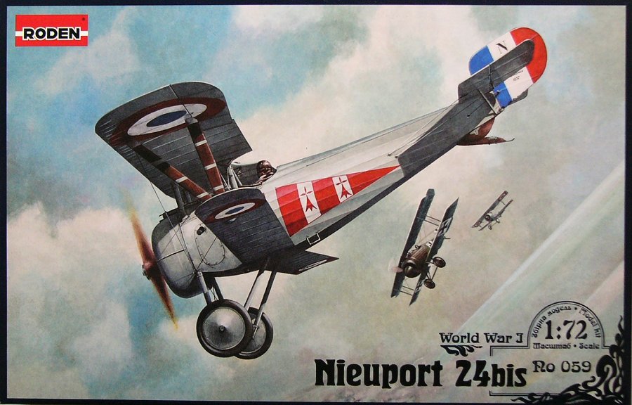 1/72 Nieuport 24 bis (French WWI Fighter)