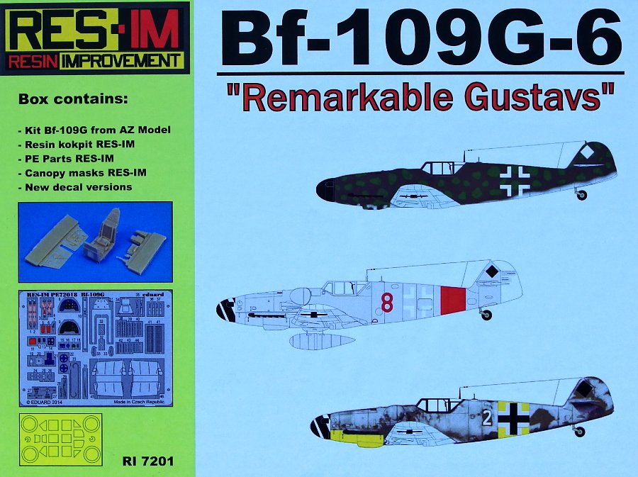 1/72 Bf-109G-6 & detail sets (Remarkable Gustavs)