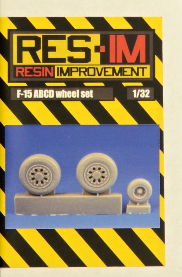 1/32 F-15 A,B,C,D wheel set