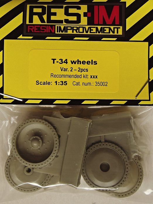 1/35 T-34 wheels Var.2 (2 pcs.)