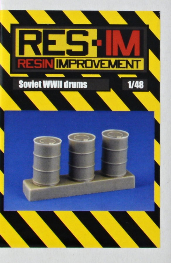 1/48 Soviet WWII drums (6 pcs.)