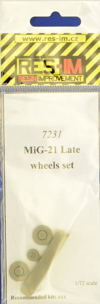 1/72 MiG-21 late wheel set