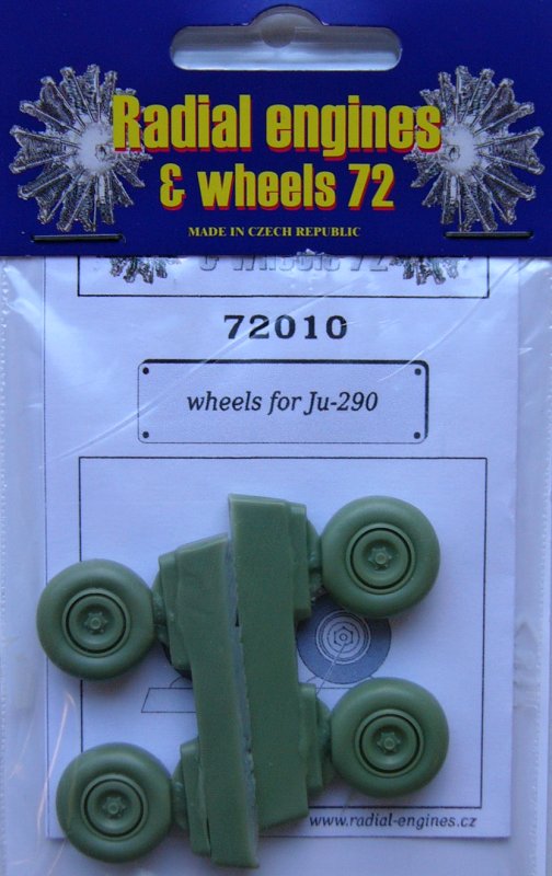 1/72 Junkers Ju 290 - wheels