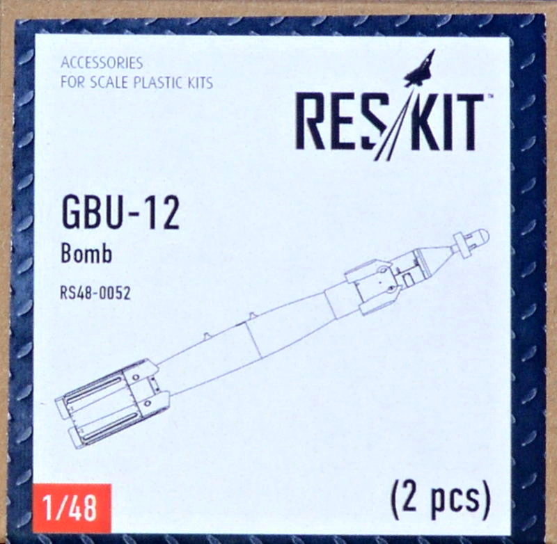 1/48 GBU-12 Bomb (2 pcs.)