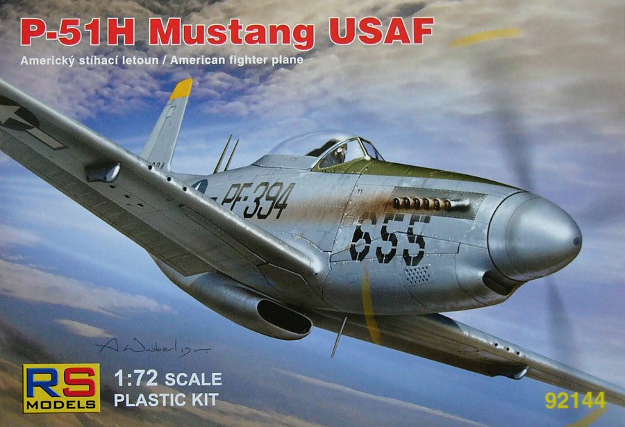 1/72 P-51H Mustang USAF (4x camo)