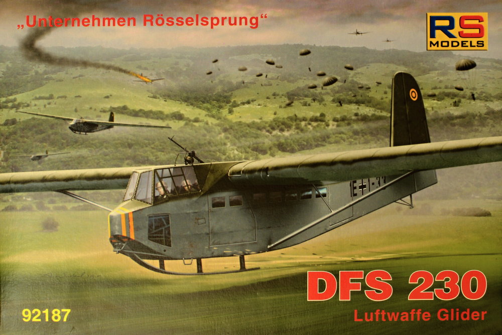 1/72 DFS 230 'Rösselsprung' Luftw.Glider (3x camo)