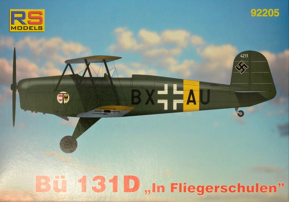 1/72 Bücker Bü-131 D 'In Fliegerschulen' (5x camo)