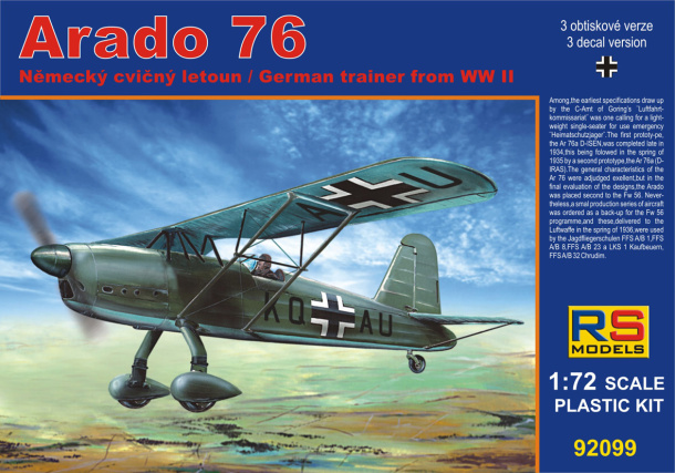 1/72 Arado Ar-76 A/B