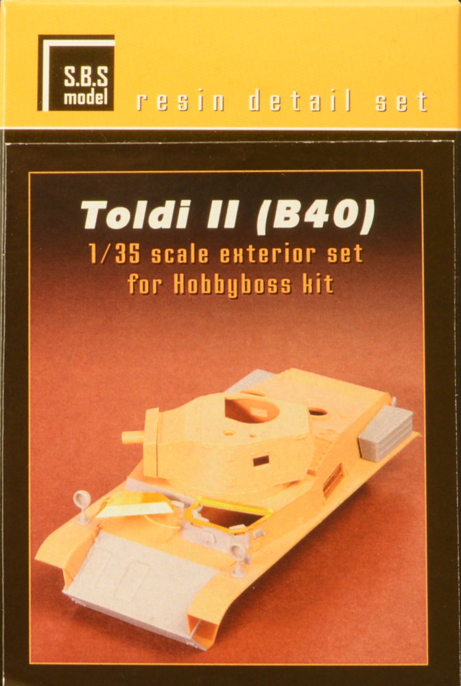 1/35 Toldi II. (B40) - exterior set (HOBBYB)