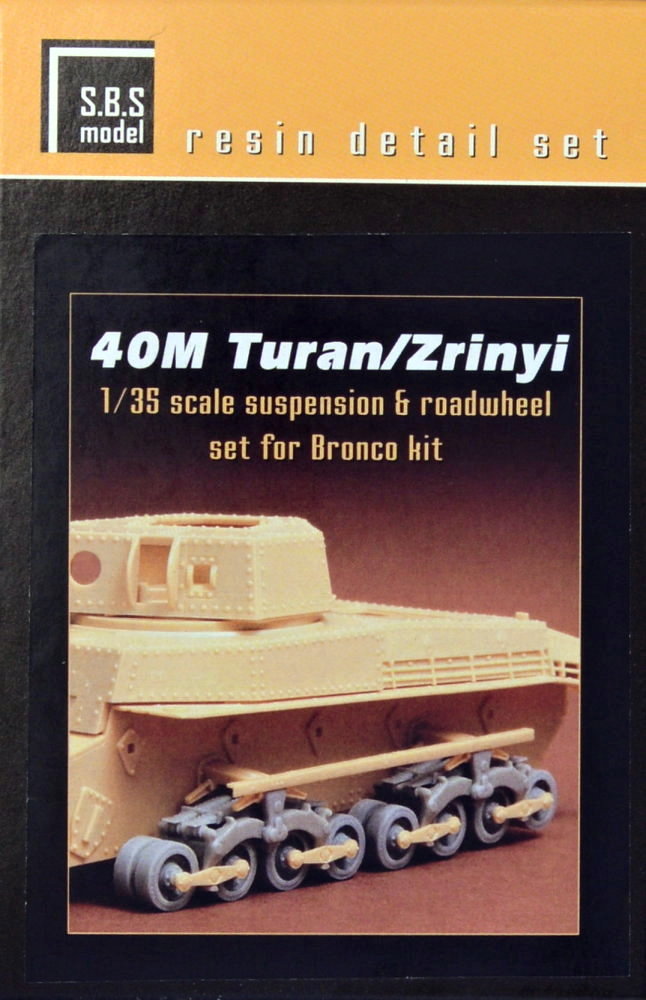 1/35 40M Turan/Zrinyi suspension&roddwheel set