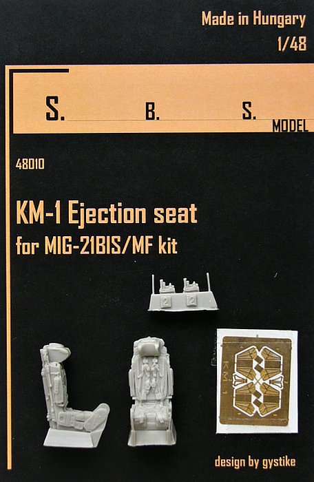 1/48 KM-1 Ejection seat or MiG-21bis/MF (2pcs.)