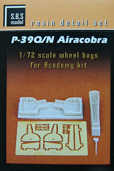 1/72 P-39Q/N wheel bays (ACAD)