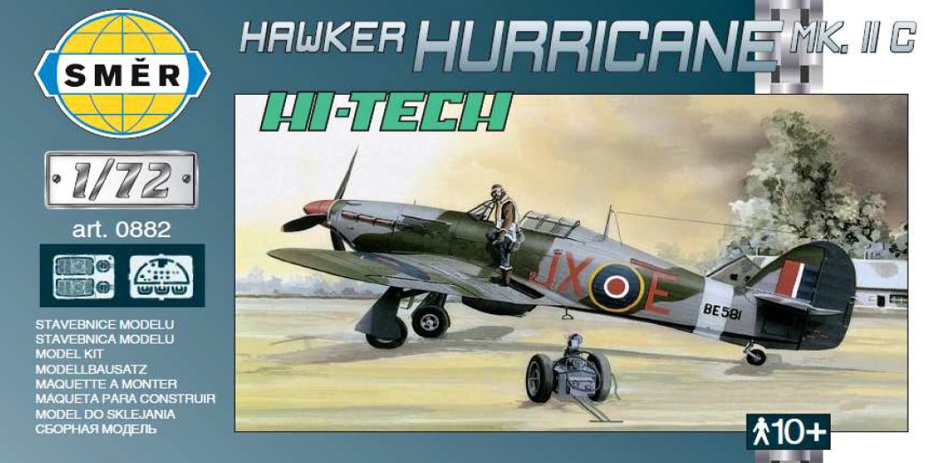 1/72 Hawker Hurricane Mk.IIC (HI-TECH)