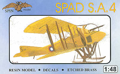 1/48 SPAD SA4     RESIN