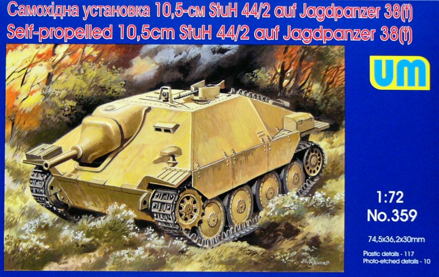 1/72 10,5cm StuH 44/2 auf Jagdpanzer 38(t)