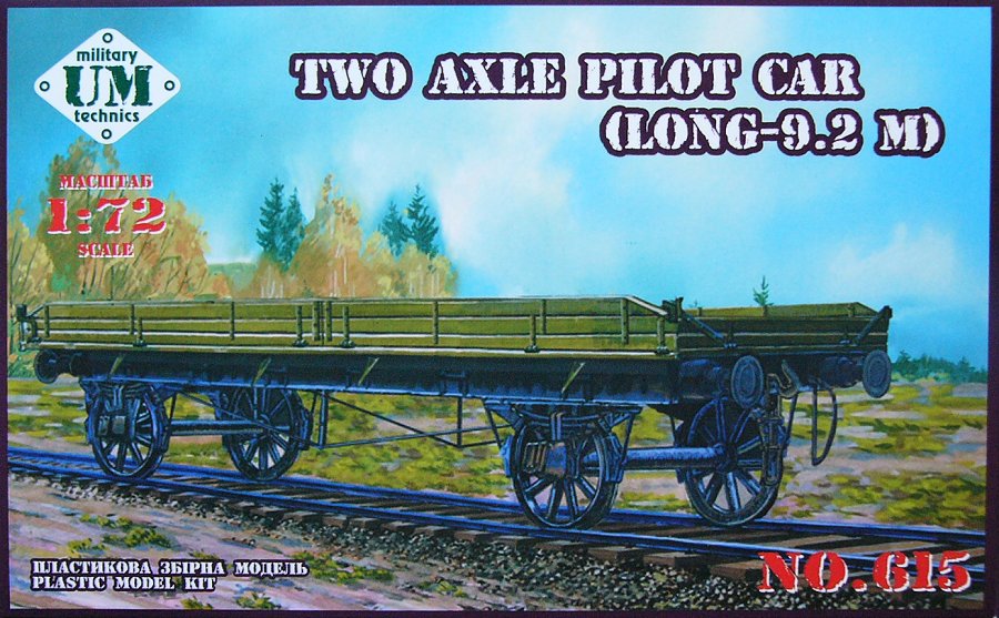 1/72 Two Axle Pilot Car (long 9,2m)