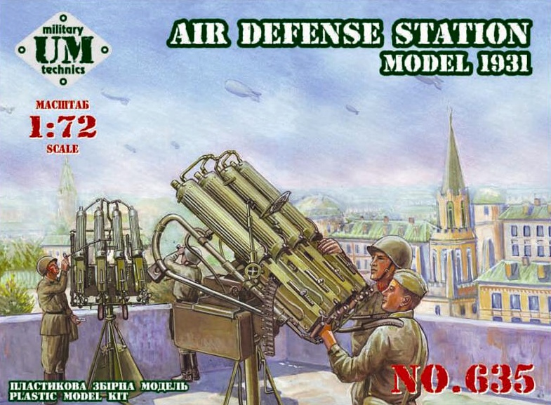 1/72 Soviet air defense station (model 1931)