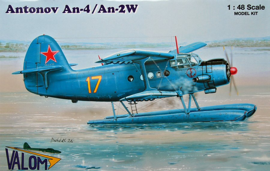 1/48 Antonov An-4/An-2W floats (Russia, Poland)