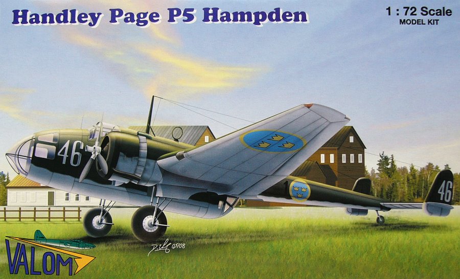 1/72 Handley Page P5 Hampden (Sweden, Russia)