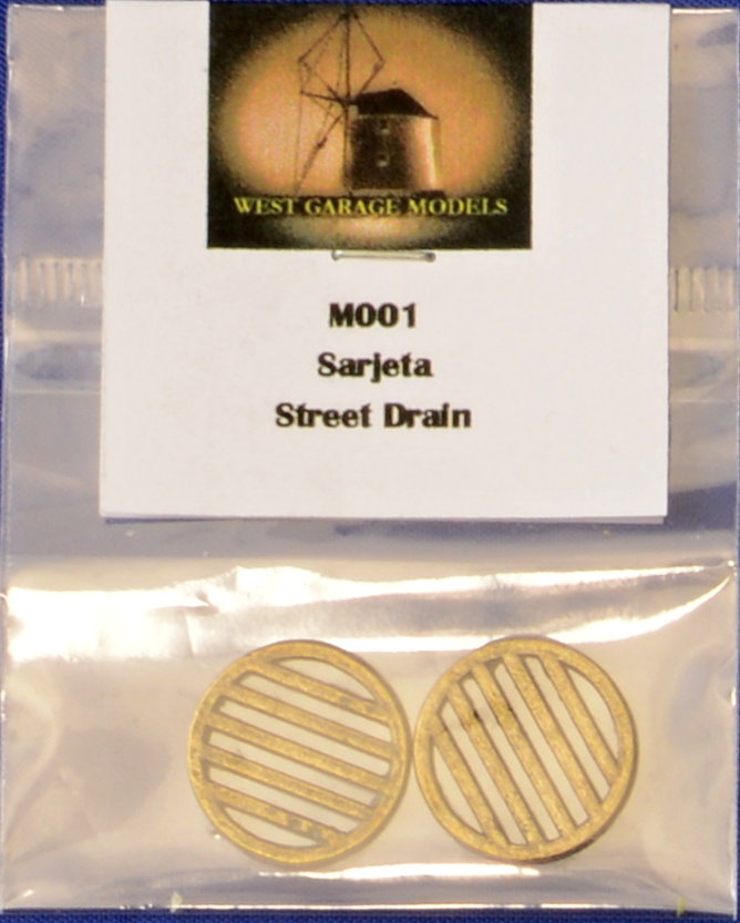 1/72 Street Drain - 2 pcs. (metal)