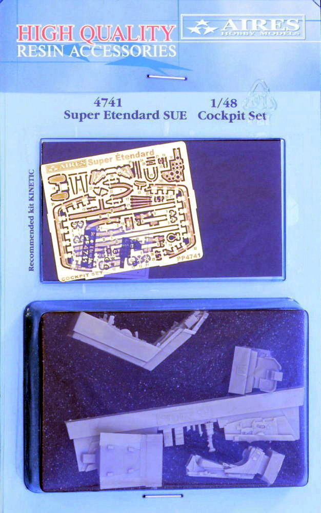 1/48 Super Etendart SUE cockpit set (KIN)