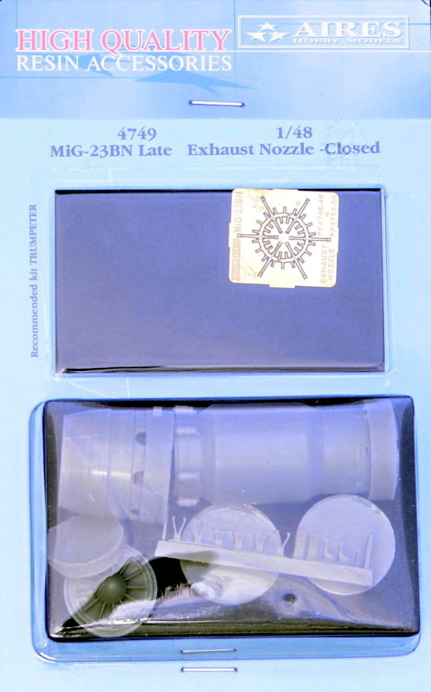 1/48 MiG-23BN late exhaust nozzle - closed (TRUMP)