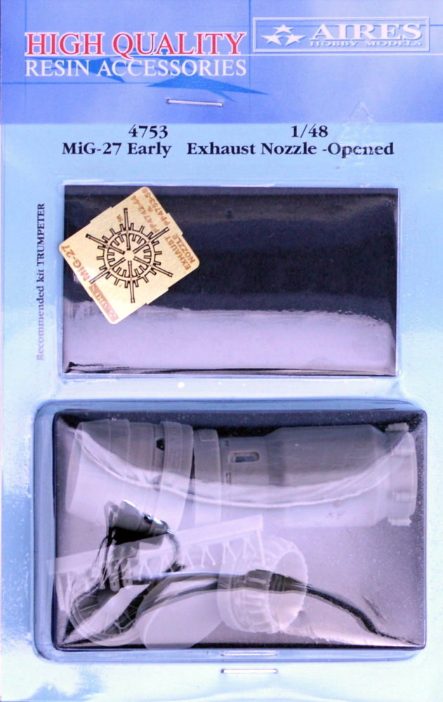 1/48 MiG-27 early exhaust nozzle - opened (TRUMP)